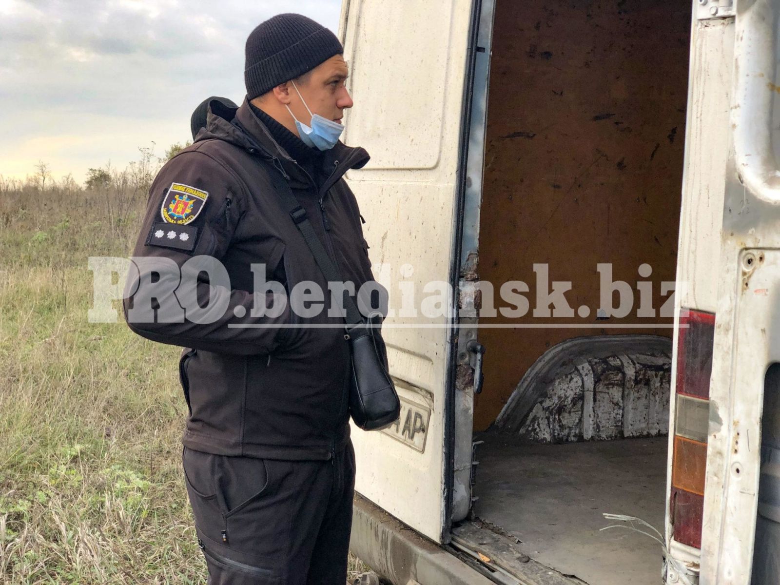 В Бердянске похитили автомобиль «Новой почты» вместе с посылками на 100 тысяч гривен