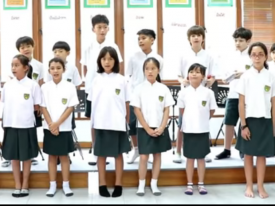 Тайские школьники спели «Колискову»